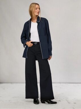 Rag & Bone Sofie Ankle Wide-Leg Jean